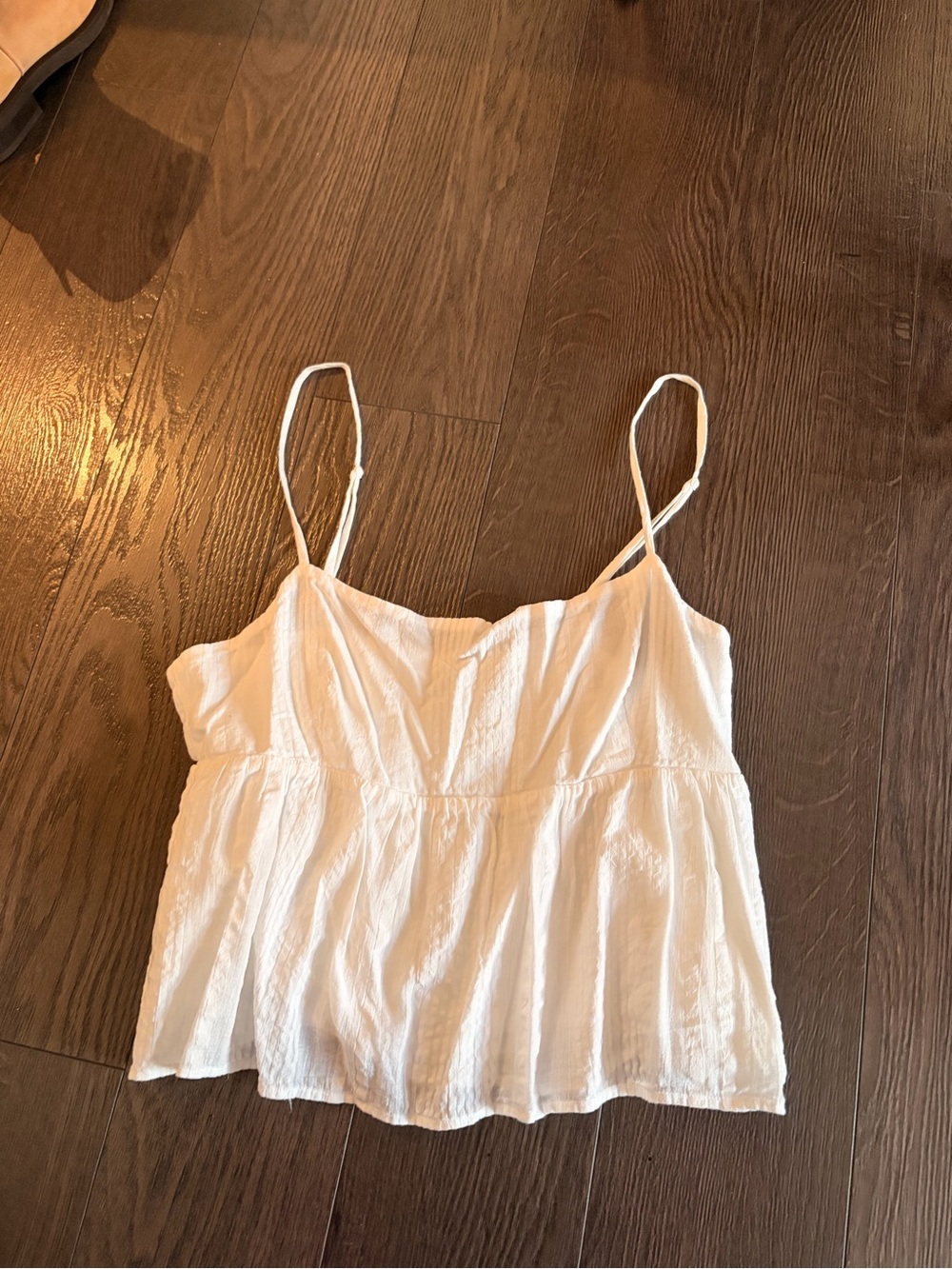 Aritzia Sunday Best Babydoll Tank 100% Cotton